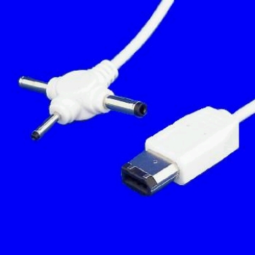 IEEE1394 6P TO DC PLUG X 3